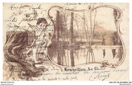 AUDP12-0855-78 - MORAINVILLIERS - le chateau - CARTE PHOTO