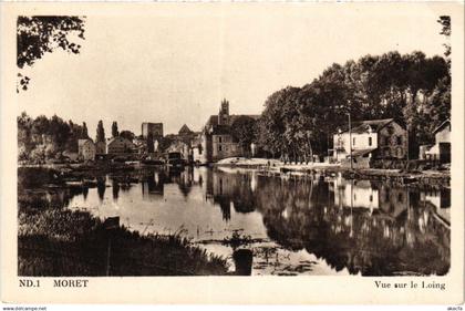 CPA Moret sur Loing vue sur le Loing (1267850)