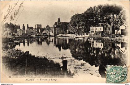 CPA Moret sur Loing vue sur le Loing (1267978)