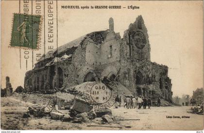 CPA Guerre MOREUIL Eglise (25214)