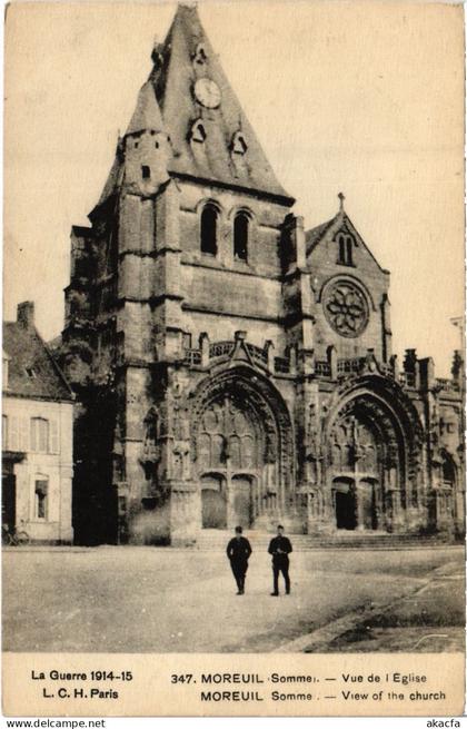 CPA Moreuil eglise (1498063)