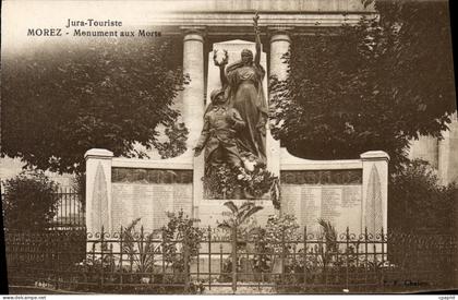 CPA Morez Monument Aux Morts