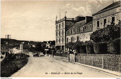 CPA MORGAT - Hotel de la Plage (384267)