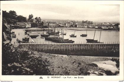 CPA Morgat Le Port Les Quais