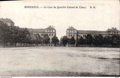CPA Morhange La Cour Du Quartier Colonel De Cissey
