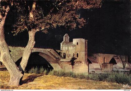 84 MORIERES LES AVIGNON LE PONT SAINT BENEZET ET LA CHAPELLE SAINT NIC