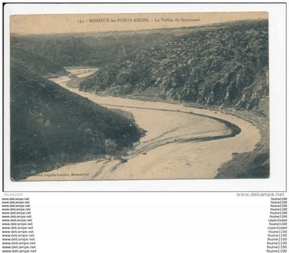 carte de morieux les ponts neufs  la vallée du gouessant   ( recto verso )