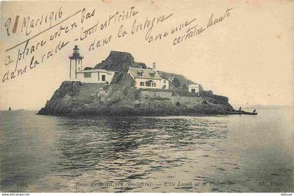 29 - Morlaix - Rade de Morlaix - ile Louet et le Phare - CPA - Voyagée en 1916 - Voir Scans Recto-Verso
