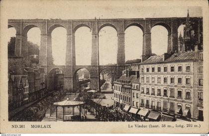 CPA Morlaix le Viaduc