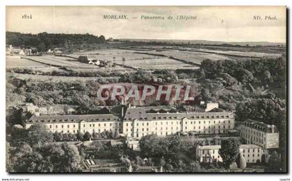 CPA Morlaix Panorama De l'Hopital