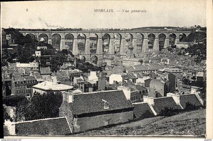 CPA Morlaix Vue generale