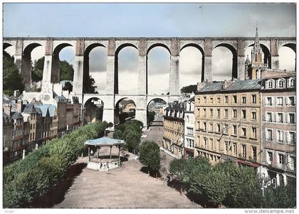 CPSM Morlaix Place des Otages