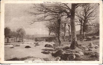 CPA Mortagne Sur Sevre (Vendee) Les chutes d eau Fleurlais