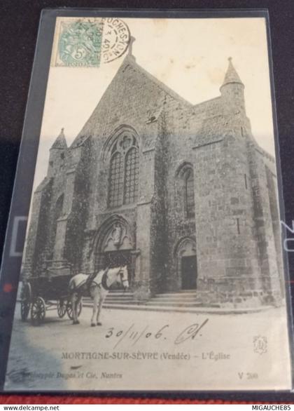 MORTAGNE sur SEVRE *N°  l'église