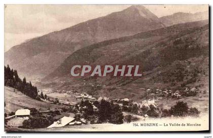 CPA Morzine La Vallee de Morzine