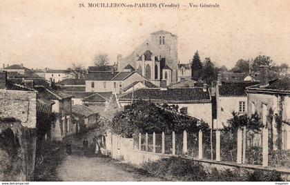 Mouilleron en Pareds : vue générale