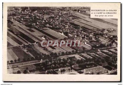 Mourmelon le Grand et le Camp de Chalons Vue prise en avion