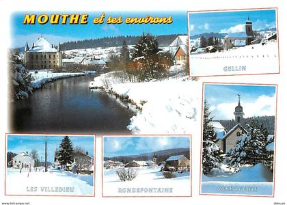 Carte Postale - 25 - Mouthe - Et ses environs - Multivues - Hiver - Neige - CPM - Voir Scans Recto-Verso - Poscard - Car