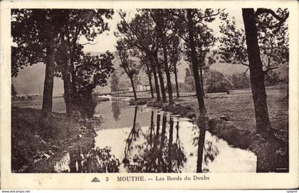 CPA Mouthe Les Bords Du Doubs