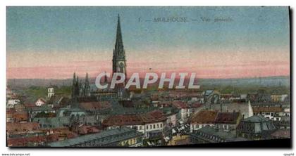 CPA Mulhouse Vue generale