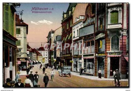 Mulhouse - Muelhausen - Wildemannstrasse - CPA