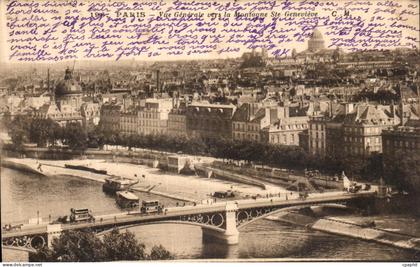 CPA Paris Vue Generale Vers la Montagne Ste Genevieve