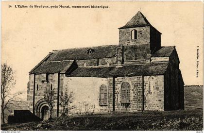 CPA AK MURAT - L'Église de Bredons - pres MURAT - Monument Historique (480316)