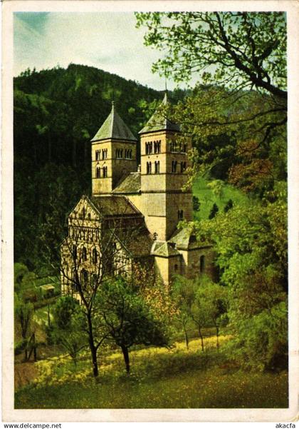 CPA AK Vogensenlandschaft - Abteikirche MURBACH (452155)