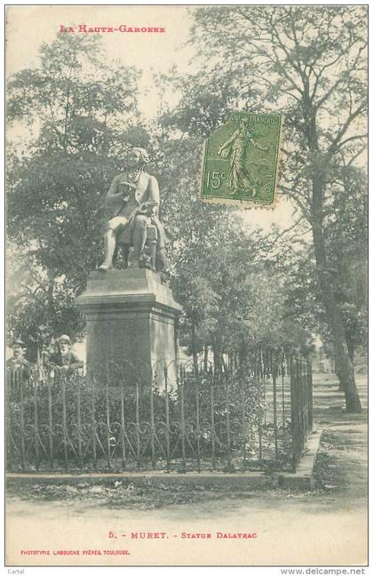 31 - MURET - Statue Dalayrac