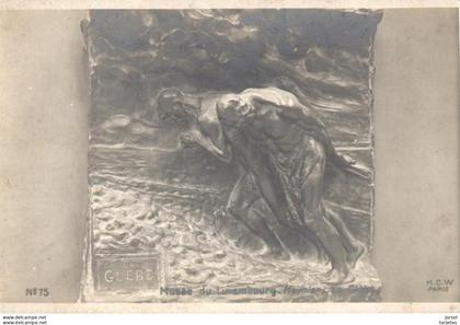 POSTAL   PARIS  -FRANCIA  -MUSÉE DU LUXEMBURG-MEUNIER LA GLEBE