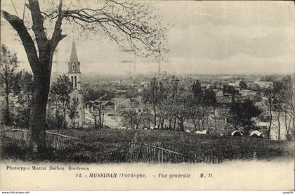 CPA Mussidan Vue Generale