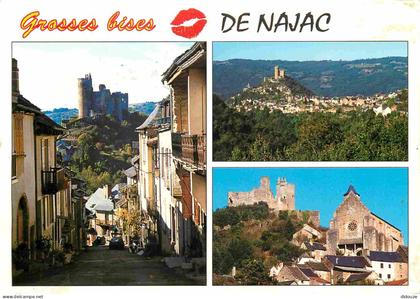 12 - Najac - Multivues - CPM - Voir Scans Recto-Verso