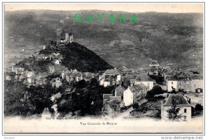 12 NAJAC - Vue générale de Najac