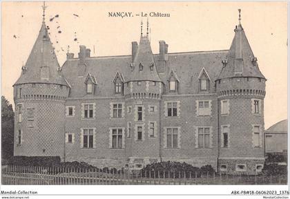 ABKP8-18-0689 - NANCAY - Le Chateau