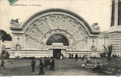 CPA Nancy Un Palais Exposition de Nancy