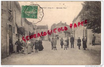 87 - NANTIAT - GRANDE RUE  1916