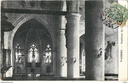 CPA Naours interieur de l'eglise (1498094)