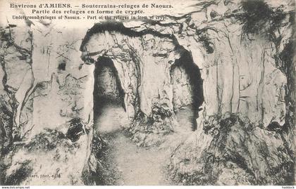 NAOURS : SOUTERAIN REFUGES