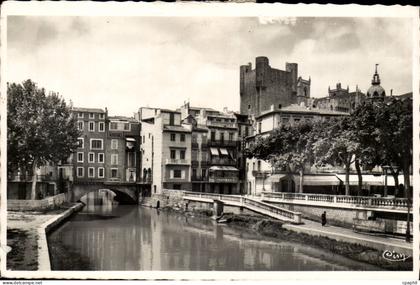 Narbonne - canal - CPA
