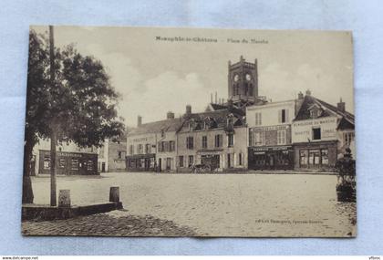 Neauphle le Château, place du marché, Yvelines 78