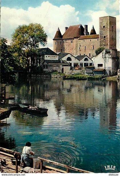 77 - Nemours - Sur les Bords du Loing  le Château des Ducs ds Nemours - Carte Neuve - CPM - Voir Scans Recto-Verso