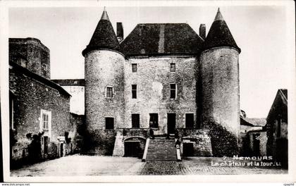 Nemours - Le Chateau et la Tour - CPA