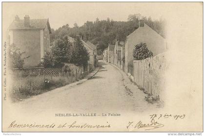 Nesles-la-Vallée   (95.Val d´Oise) La Falaise