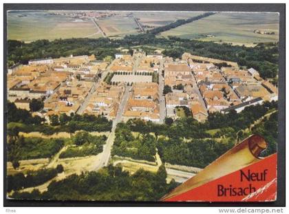 68 Neuf-Brisach vue aerienne    D68D  K68231K  C68231C RH050612