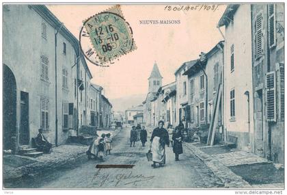 Carte Postale Ancienne de NEUVES MAISONS