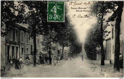 CPA AK NEUVES-MAISONS - Rue de NEUFCHATEAU (484311)