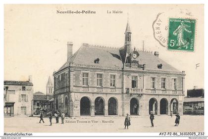 AYJP2-0253-86 - NEUVILLE-EN-POITOU - La mairie