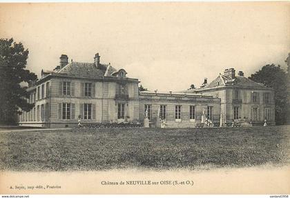 NEUVILLE-sur OISE-château