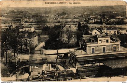 CPA NEUVILLE-sur-SAONE - Vue générale (368049)