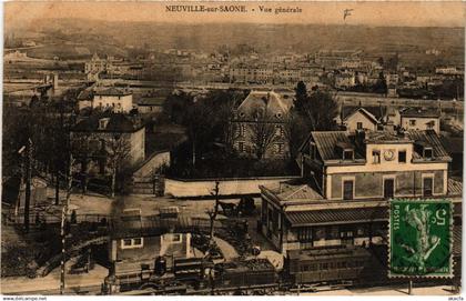 CPA NEUVILLE-sur-SAONE - Vue générale (692776)